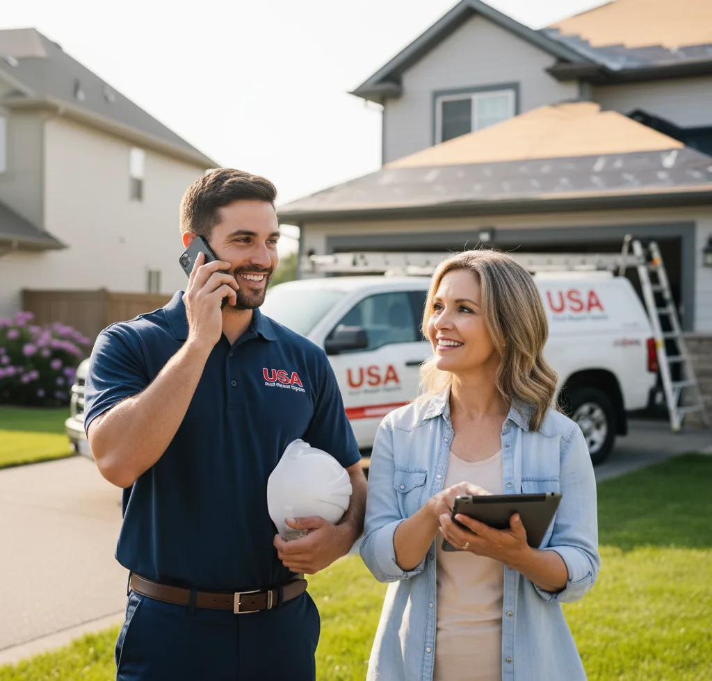 USA Roof Repair Experts customer support in Twin Lakes